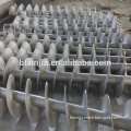 screw blade helical blade and machine